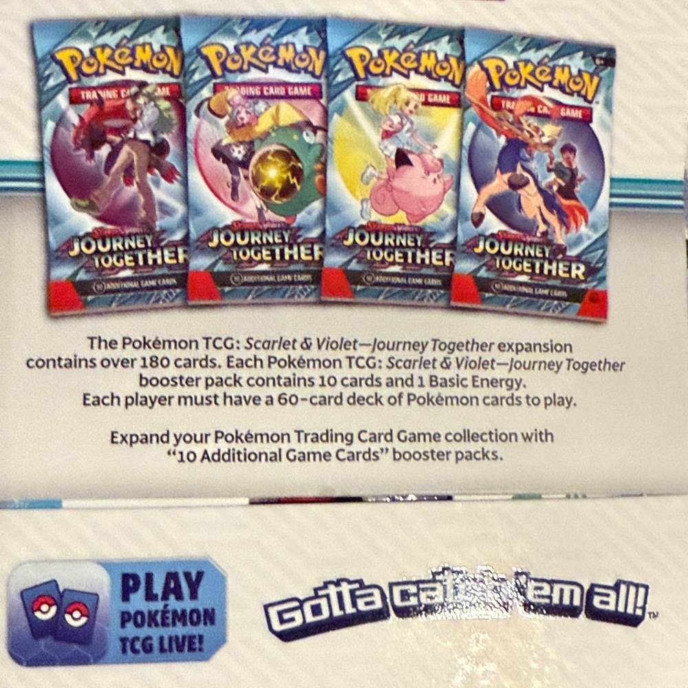Unopened Pokémon Scarlet & Violet Journey Together Booster Pack - Picture 5 of 6
